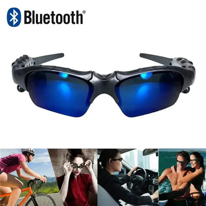 Óculos de áudio bluetooth inteligentes esportes ao ar livre ciclismo som surround